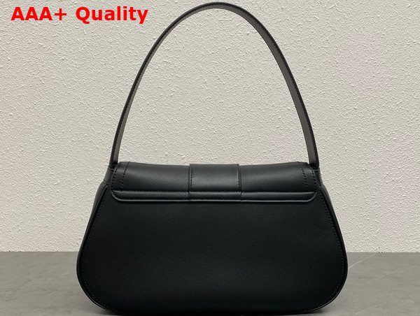 Celine Medium Polly Bag in Black Supple Calfskin Replica