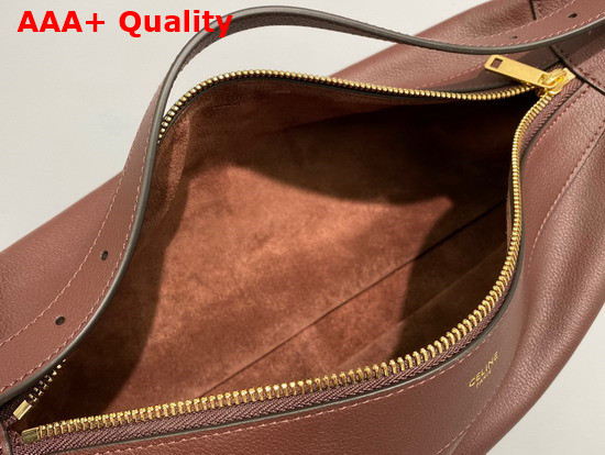 Celine Medium Romy in Supple Calfskin Brown Replica