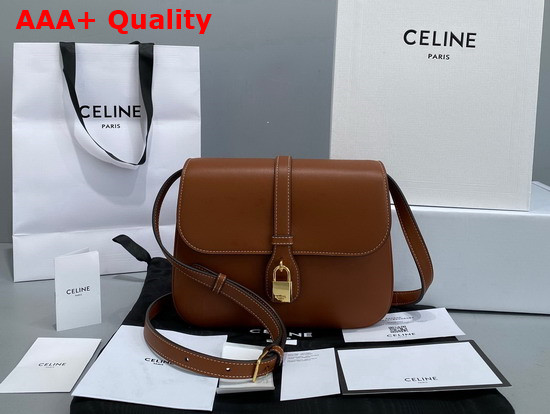 Celine Medium Tabou in Smooth Calfskin Tan Replica