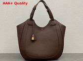 Celine Meo Bag in Chestnut Supple Calfskin Replica