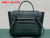 Celine Micro Belt Bag in Amazone Crocodile Embossed Calfskin Replica