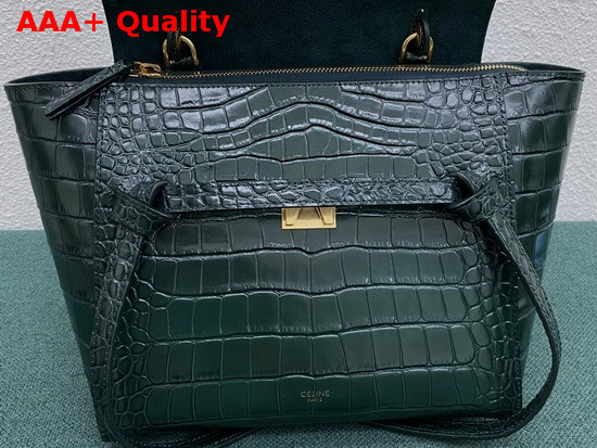 Celine Micro Belt Bag in Amazone Crocodile Embossed Calfskin Replica