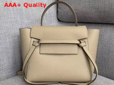 Celine Micro Belt Bag in Beige Grained Calfskin Replica