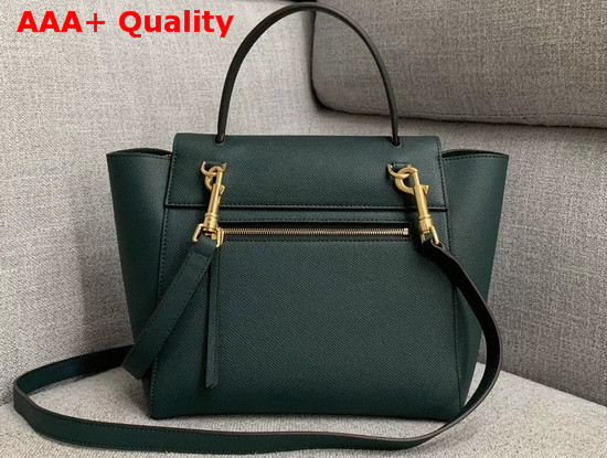 Celine Micro Belt Bag in Grained Calfskin Amazone Replica