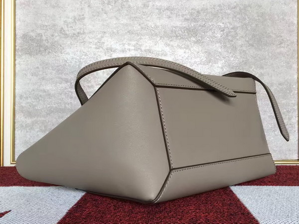 Celine Mini Belt Handbag in Light Grey Smooth Calfskin for Sale