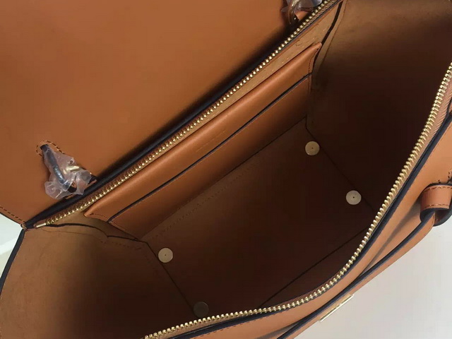 Celine Mini Belt Handbag in Tawny Supersoft Calfskin for Sale