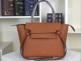 Celine Mini Belt Handbag in Tawny Supersoft Calfskin for Sale
