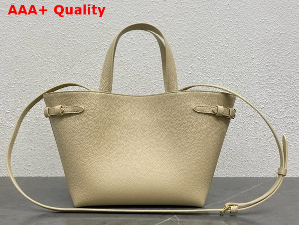 Celine Mini Cabas Anais Cuir Triomphe in Grained Calfskin Pale Beige Replica