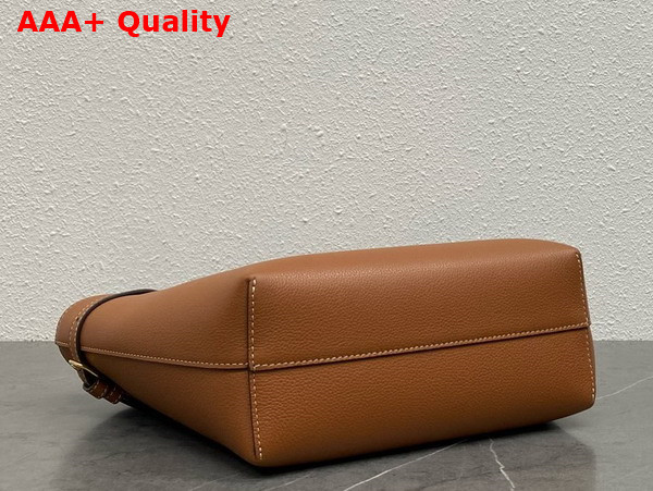 Celine Mini Cabas Anais Cuir Triomphe in Grained Calfskin Tan Replica