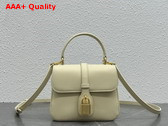 Celine Mini Tabou in Beige Smooth Calfskin Replica