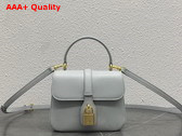 Celine Mini Tabou in Pale Blue Smooth Calfskin Replica