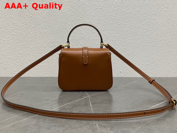 Celine Mini Tabou in Tan Smooth Calfskin Replica