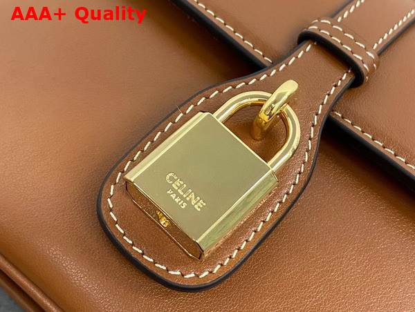 Celine Mini Tabou in Tan Smooth Calfskin Replica