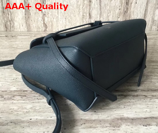 Celine Nano Belt Bag in Abyss Blue Grained Calfskin Replica