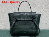 Celine Nano Belt Bag in Amazone Crocodile Embossed Calfskin Replica