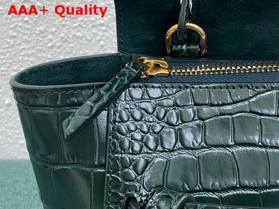 Celine Nano Belt Bag in Amazone Crocodile Embossed Calfskin Replica