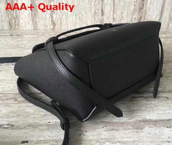 Celine Nano Belt Bag in Black Grained Calfskin Replica