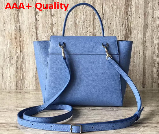 Celine Nano Belt Bag in Sky Blue Grained Calfskin Replica