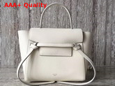 Celine Nano Belt Bag in White Grained Calfskin Replica