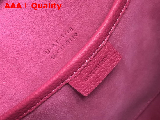 Celine Nano Luggage Bag in Pink Drummed Calfskin Replica