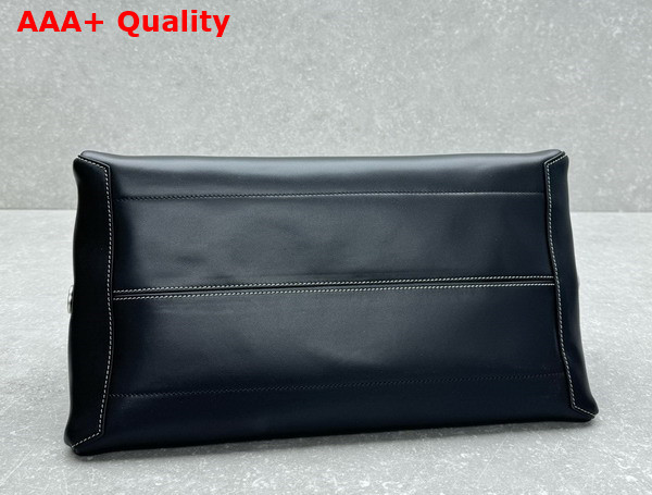 Celine Natural Calfskin Bowling Bag in Black Replica