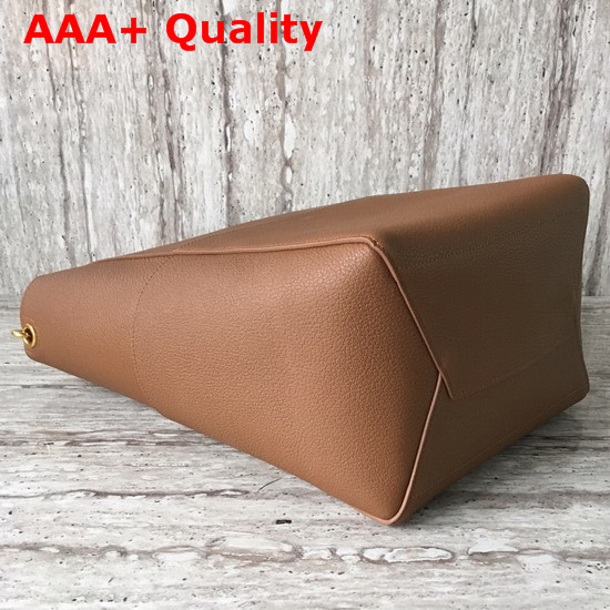 Celine Sangle Bucket Bag in Brown Soft Grained Calfskin Replica