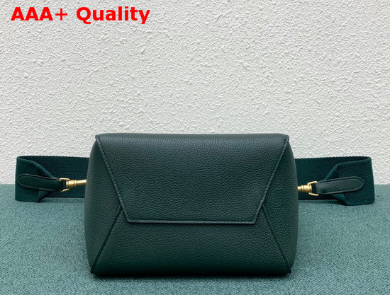 Celine Sangle Small Bucket Bag in Malachite Soft Grained Calfskin Replica