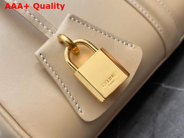 Celine Small 16 Bag in Beige Satinated Calfskin Replica