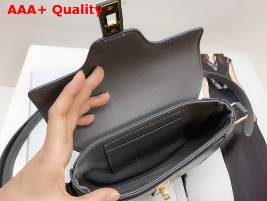 Celine Small Besace 16 Bag in Grey Satinated Calfskin Replica