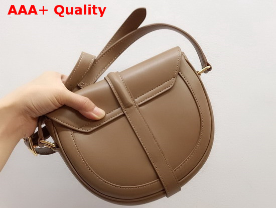 Celine Small Besace 16 Bag in Light Tan Satinated Calfskin Replica