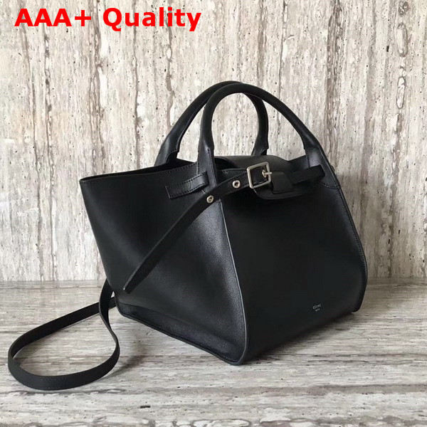 Celine Small Big Bag in Black Smooth Calfskin Replica