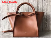 Celine Small Big Bag in Tan Smooth Calfskin Replica