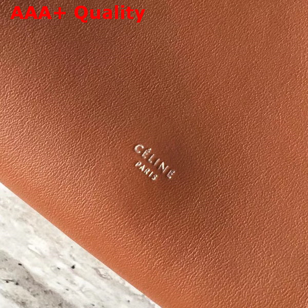 Celine Small Big Bag in Tan Smooth Calfskin Replica