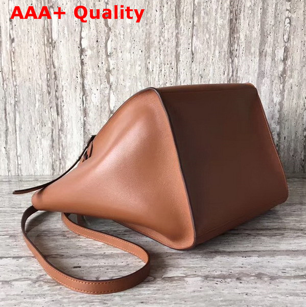 Celine Small Big Bag in Tan Smooth Calfskin Replica