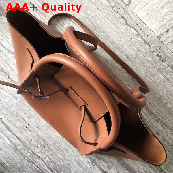 Celine Small Big Bag in Tan Smooth Calfskin Replica