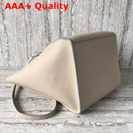 Celine Small Big Bag with Long Strap in Light Taupe Supple Grained Calfskin Replica