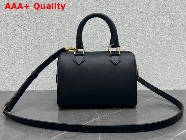Celine Small Boston Cuir Triomphe in Smooth Calfskin Black Replica