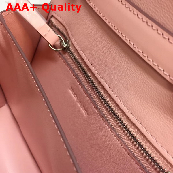 Celine Small Box Bag in Light Pink Box Leather Replica
