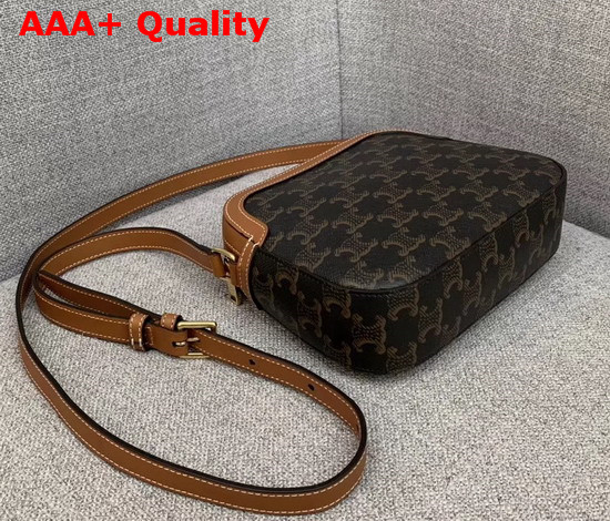 Celine Small Camera Bag in Triomphe Canvas Replica