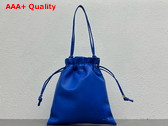 Celine Small Crystal Pouch in Ultra Blue Lambskin 123662 Replica