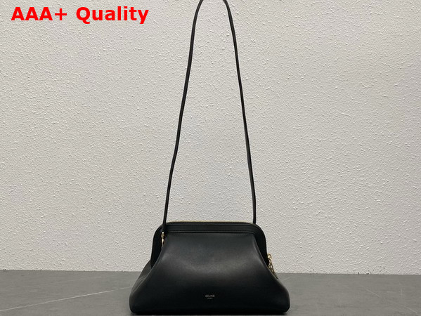 Celine Small Doctor Pouch in Black Supple Natural Calfskin Replica
