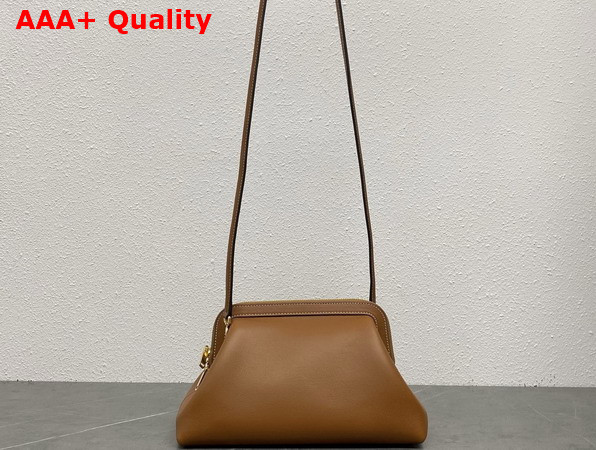 Celine Small Doctor Pouch in Tan Supple Natural Calfskin Replica