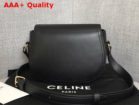 Celine Small Grecy Bag in Black Satinated Calfskin Replica