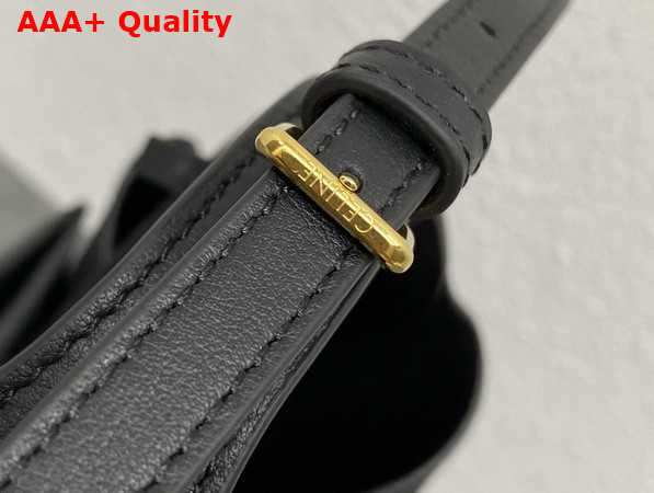 Celine Small Hobo in Black Supple Smooth Calfskin Replica