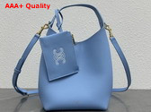 Celine Small Hobo in Sky Blue Supple Smooth Calfskin Replica