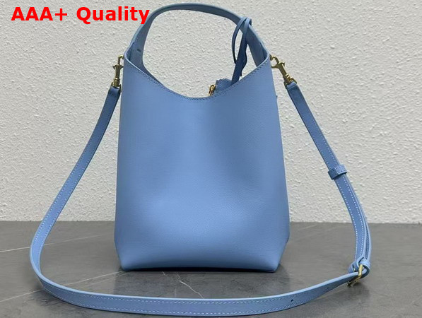Celine Small Hobo in Sky Blue Supple Smooth Calfskin Replica