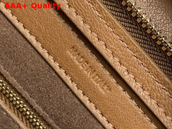 Celine Small New Luggage in Soft Tan Supple Shiny Lambskin Replica