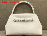 Celine Small Purse with Eyelets in White Shiny Calfskin Replica