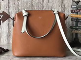 Celine Small Soft Cube Bag in Light Tan Smooth Calfskin For Sale