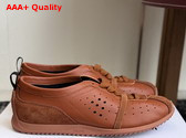 Celine Soft Sneaker in Sahara Stretch Lambskin Suede Calfskin and Lambskin Replica